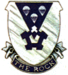503rd Infantry Regiment (The Rock Regiment) “The Rock” insignia