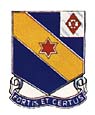 52nd Infantry Regiment (Ready Rifles) “Fortis et Certus” (“Brave and True”) insignia